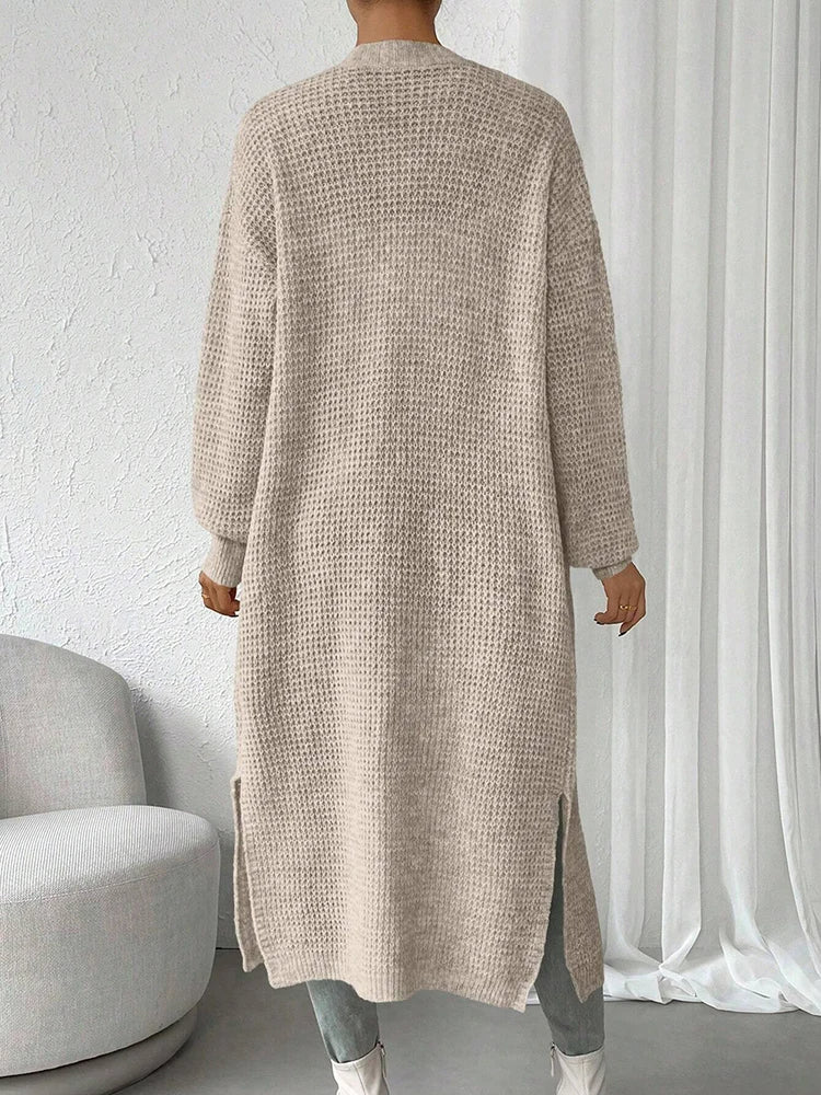 Fashion Knit Long Cardigan